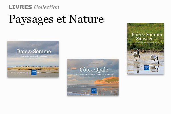 Beaux livres photo de paysages et nature dans les Hauts-de-France et en Normandie