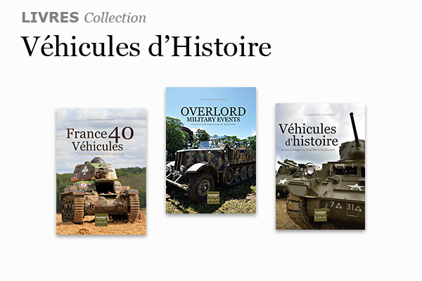 Beaux livres photo de véhicules militaires d'Histoire WW1 et WW2