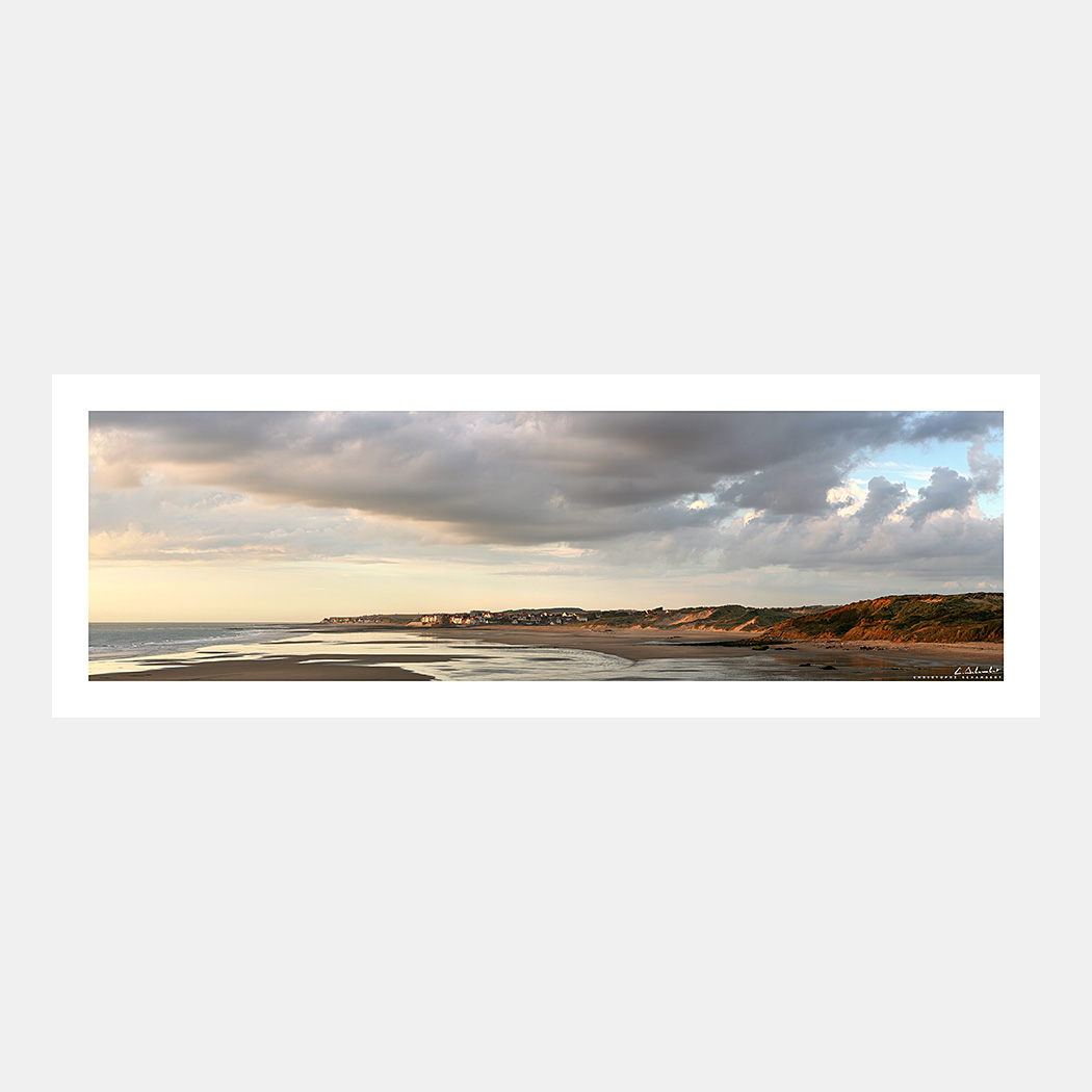 Poster Photo Ambleteuse Audresselles - Les dunes de la Slack en automne - Image de la Côte d'Opale - Hauts-de-France Nord Pas-de-Calais - Christophe Schambert